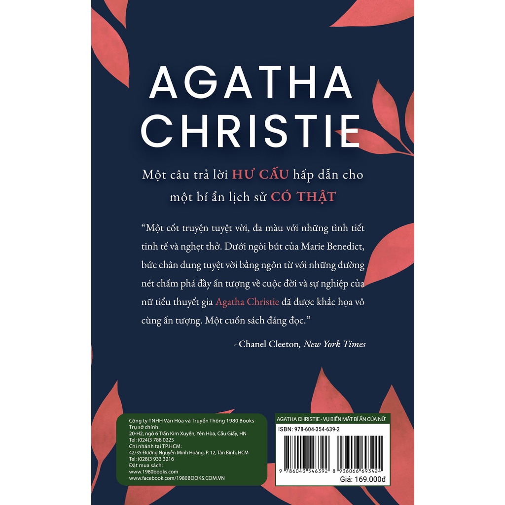 Sách - Agatha Christie - Vụ Biến Mất Bí Ẩn Của Nữ Hoàng Trinh Thám