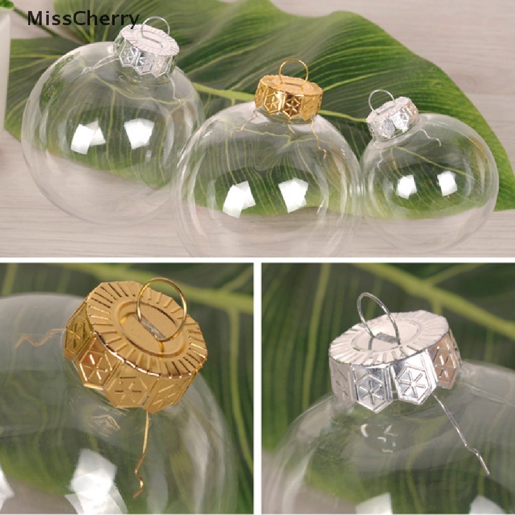 Bóng Nhựa Trong Suốt Cho Bữa Tiệc Giáng Sinh