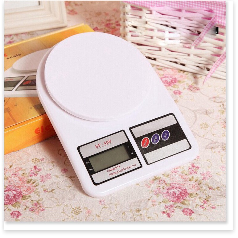 Cân điện tử cân nhà bếp cân tiểu ly Electronic Kitchen Scale 10kg SF 400