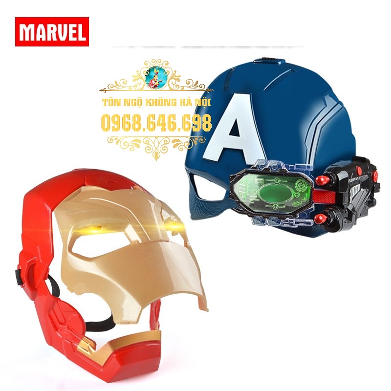 Đồ chơi trẻ em đồ chơi cho bé Siêu Nhân Siêu anh hùng Đội Trưởng Mỹ Người Sắt Captain America Iron man