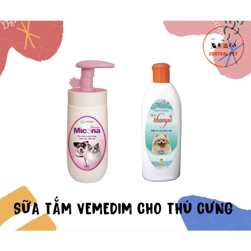 SỮA TẮM VEMEDIM CHO THÚ CƯNG