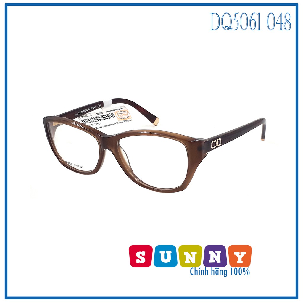 Kính cận DSquared2 DQ5061 - bảo hành vĩnh viễn, sp chính hãng 100%