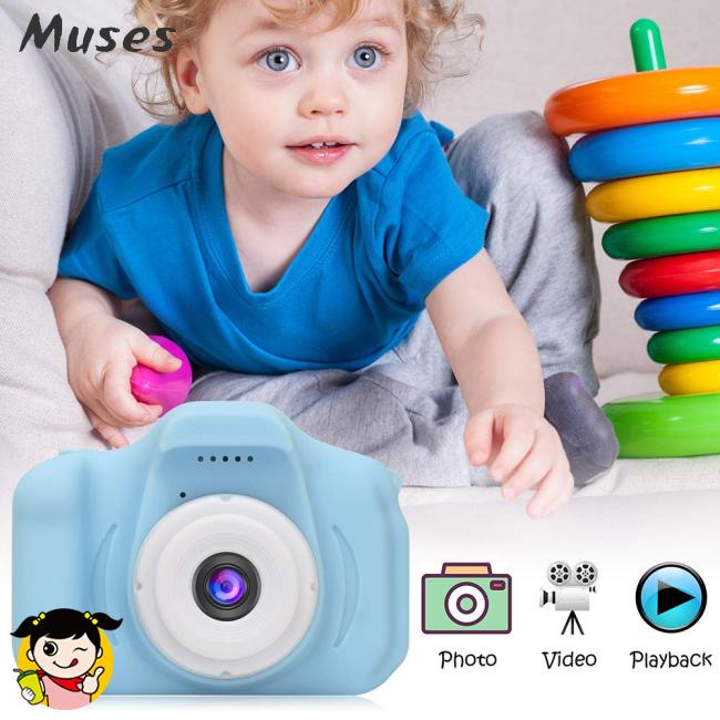 Máy chụp ảnh kỹ thuật số thông minh 2.0 inches mini màn hình Sd cho bé
 | BigBuy360 - bigbuy360.vn