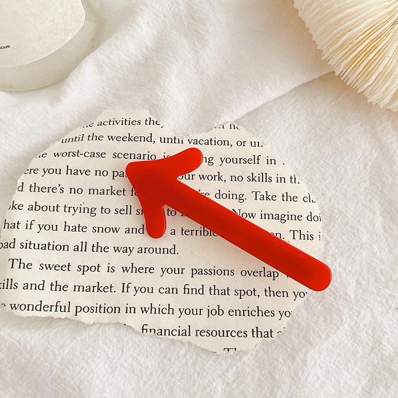 Kẹp tóc mái IELGY hình mũi tên màu kẹo dễ thương