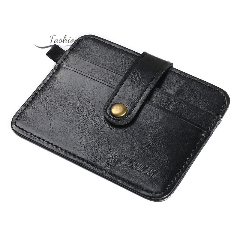 Ví da PU đựng thẻ mini cho nam