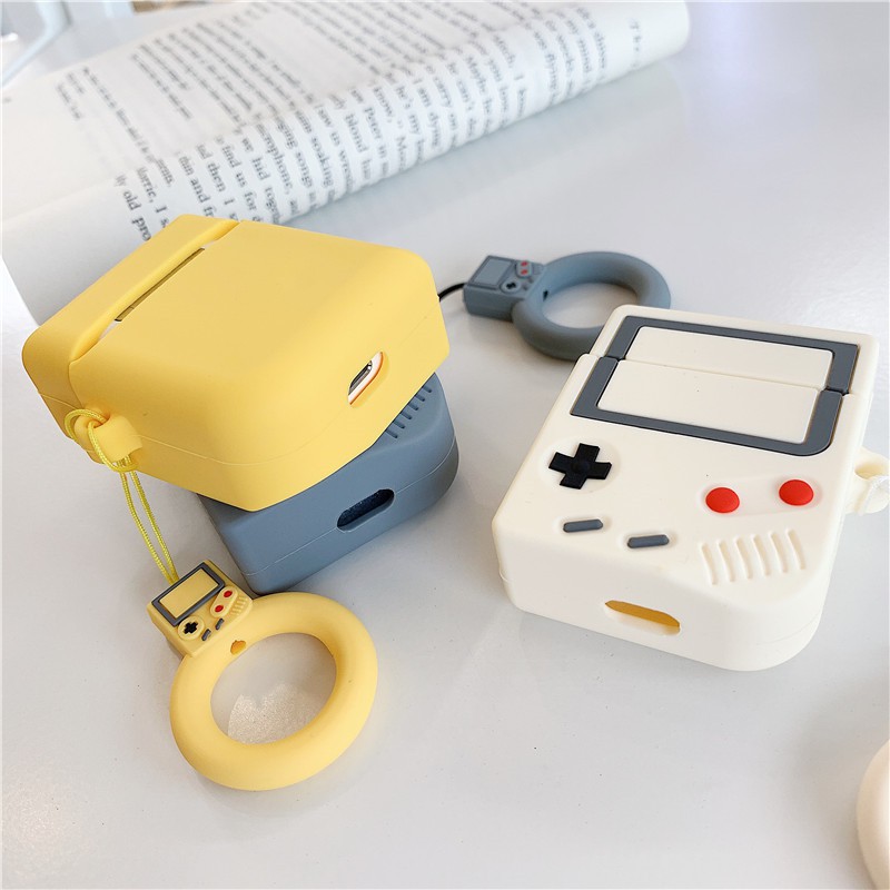 Bao Case Cho Airpods 1/ Airpods 2 Hình Máy Game 4 Nút.