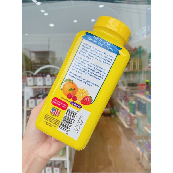 L’il Critters Gummy Vites kẹo dẻo bổ sung vitamin và khoáng chất, Chai 300 viên