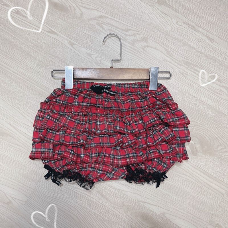 Quần shorts Caro tầng Đính Nơ Siêu Sexy