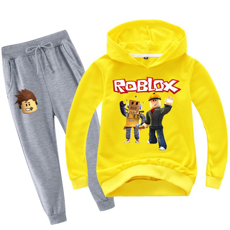 Bộ Áo Hoodie + Quần Dài Thể Thao Cho Bé Trai