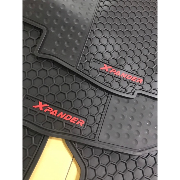 HÀNG CAO CẤP|Thảm lót sàn cao su theo xe Xpander 2019-2020-2021,Hàng cao cấp không gây mùi-Theo Form xe