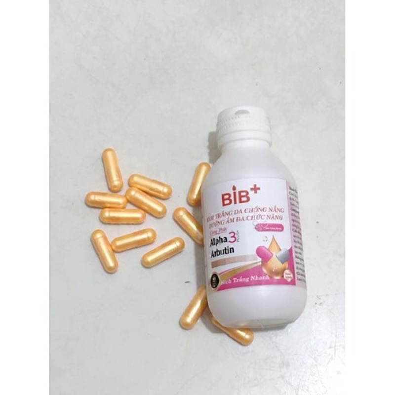 Kích Trắng Da Alpha Arbutin BIB 1 Viên