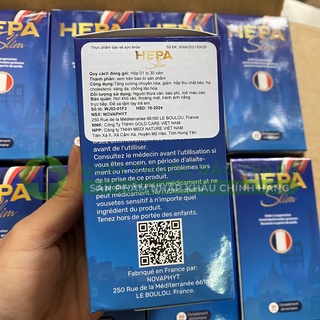 GIẢM CÂN HEPA SLIM - NHẬP KHẨU PHÁP