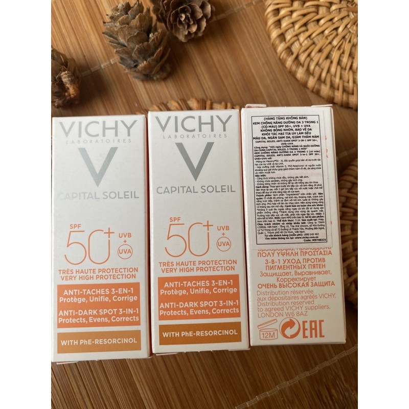 KEM CHỐNG NẮNG DƯỠNG SÁNG DA VÀ VẾT THÂM, NÁM VICHY MINISIZE | BigBuy360 - bigbuy360.vn