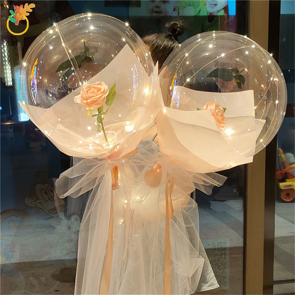 Bong bóng trong suốt thời trang trang trí tiệc cưới