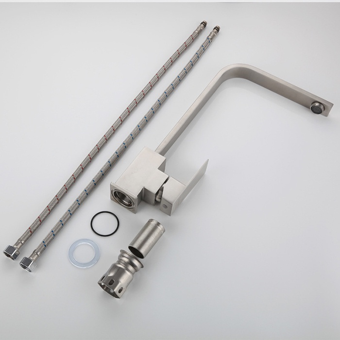 Vòi rửa chén bát gắn bồn Schmidt chất liệu inox 304, tích hợp nóng lạnh bền đẹp – Hàng chính hãng