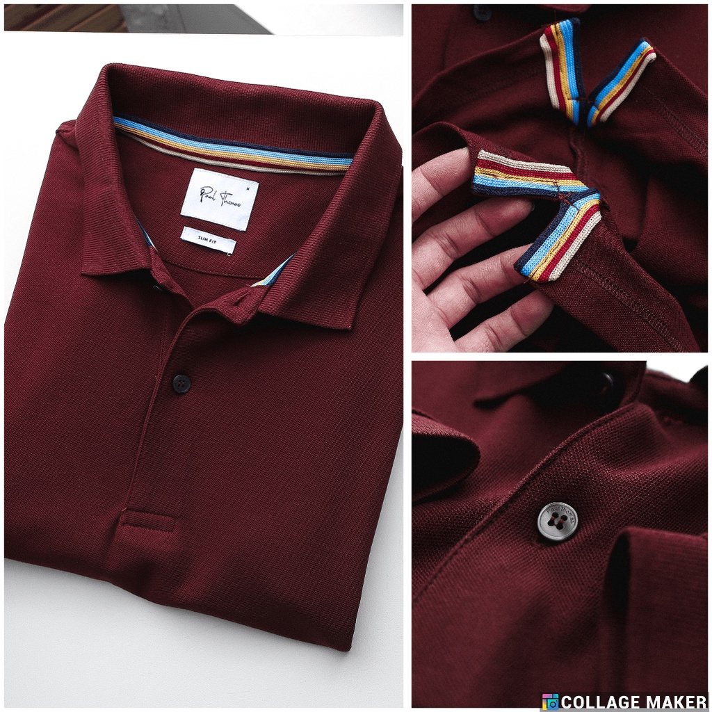 |Hẻm Store| Áo Polo nam, áo thun có cổ SATOSHI SAPL19 Single Jersey Yarndyed Sọc Nhuyễn chất liệu cotton 100% 3 màu Xanh | BigBuy360 - bigbuy360.vn