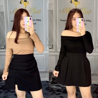 Áo thun trễ vai bigsize Như Huệ BBigsize