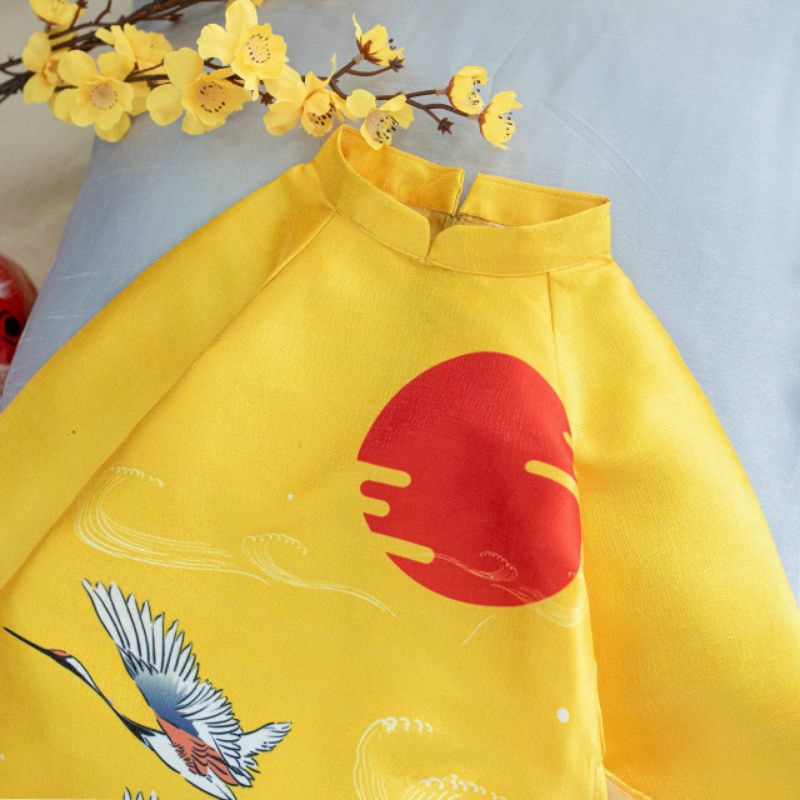 🥰 Siêu phẩm sét áo dài bé gái  đẹp nhẹ nhàng cao cấp. hàng thiết kế đẹp giá rẻ