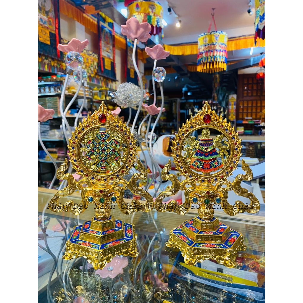 [PHÁP BẢO MINH CHÂU] BỘ TÁM MÓN CÁT TƯỜNG 17CM - ĐẸP TINH XẢO