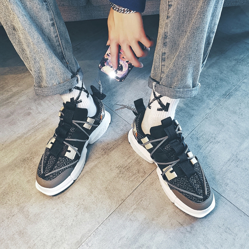 Giày sneaker thể thao nam dạng lưới thông thoáng