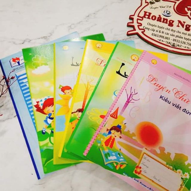 🎀🎀 Combo bộ vở luyện chữ