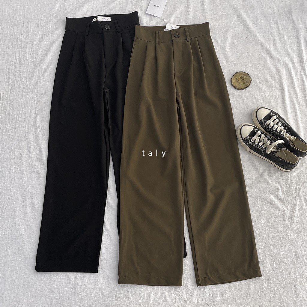 Quần dài xếp li TALY Q8112