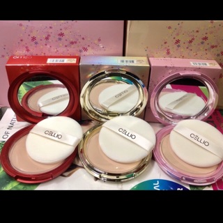 Phấn trắng cellio hoa tím hồng vàng