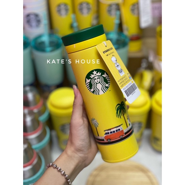 Bình giữ nhiệt Starbucks Mùa hè Korea 2022 dung tích lớn 473ml 591ml 750ml