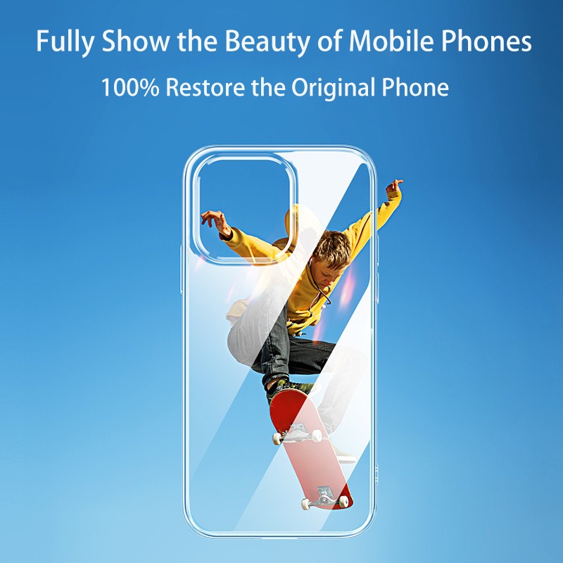 Ốp Điện Thoại Silicon TPU Mềm Trong Suốt Siêu Mỏng 2022 Cho iPhone 14 13 12 11 Pro XS Max XR X 8 7 6 Plus 13