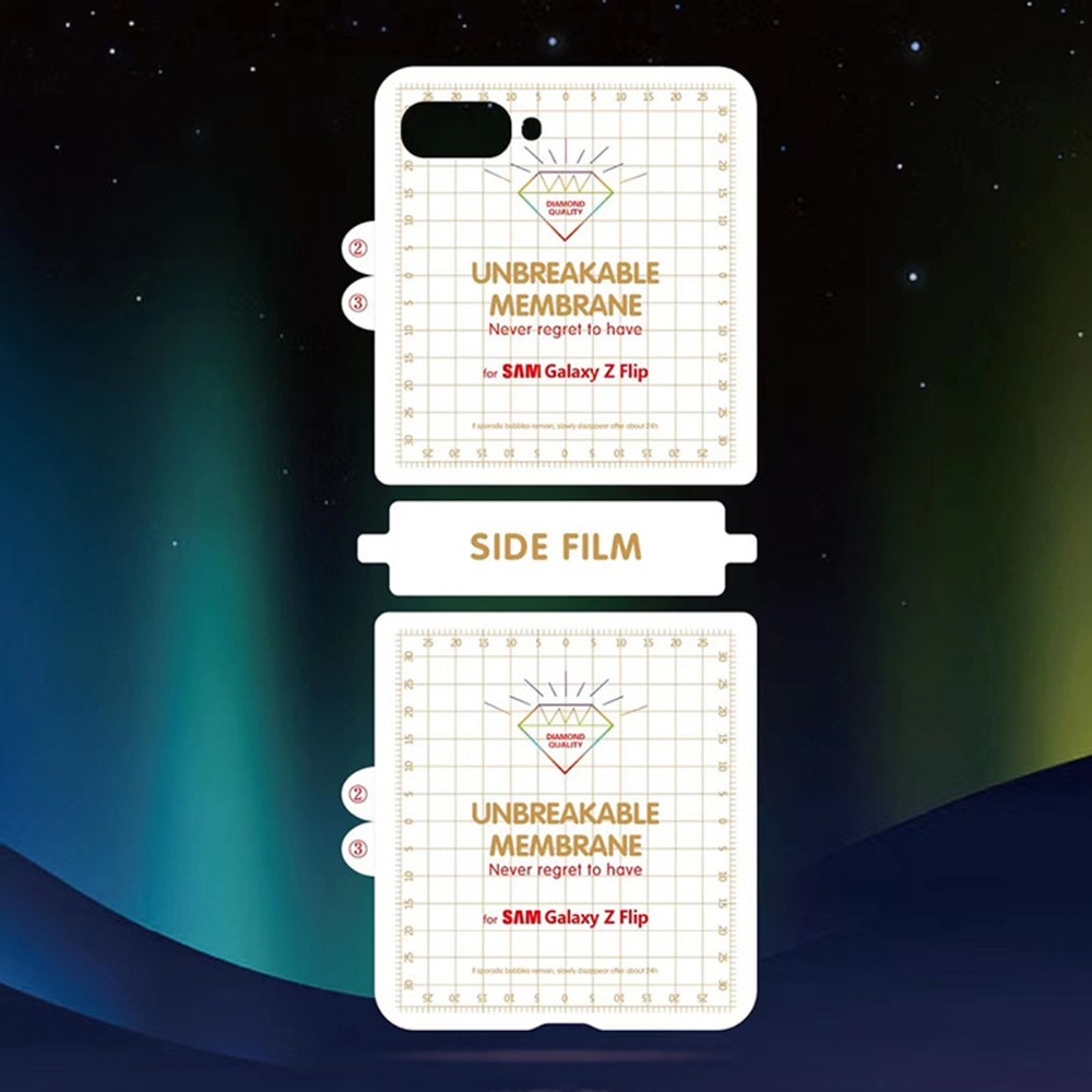 Mờ / matte Miếng Dán Bảo Vệ Màn Hình Mặt Trước Sau Cho samsung z flip5 flip 4 flip3 z flip 3 2 1