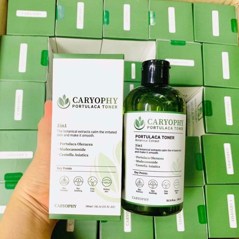👑 L&G 💄 Caryophy Portulaca Toner  + Serum Caryophy Portulaca Ampoule