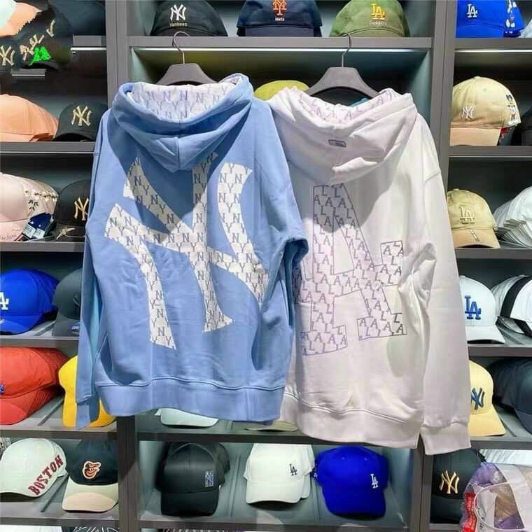 ÁO HOODIE MLB 2 MÀU LA
