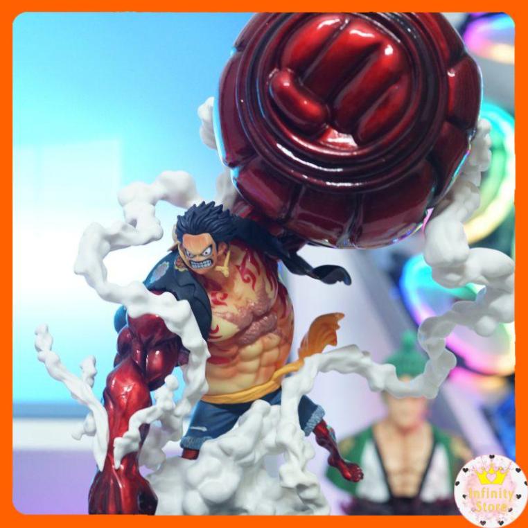 MÔ HÌNH LUFFY GEAR 4 KONG GUN SIZE M 25CM INFINY DECOR