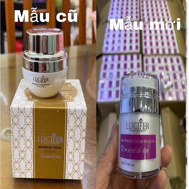 Kem peel đa tầng Lucifer- peel da sinh học không sưng không đỏ