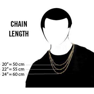 Dây chuyền Silk Chain - Dây lụa thép Titanium mạ vàng