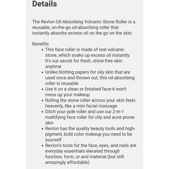 Cây Lăn Hút Dầu Revlon Oil Control On-the-go