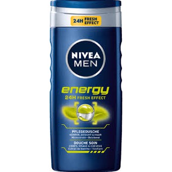 Sữa tắm gội Nivea Men Energy Clean 250ml