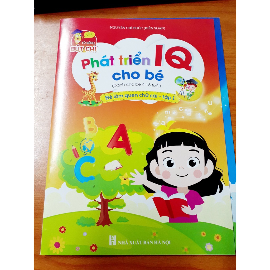 Sách - Phát Triển IQ Cho Bé 4 Đến 5 Tuổi ( Trọn Bộ 8 Cuốn)