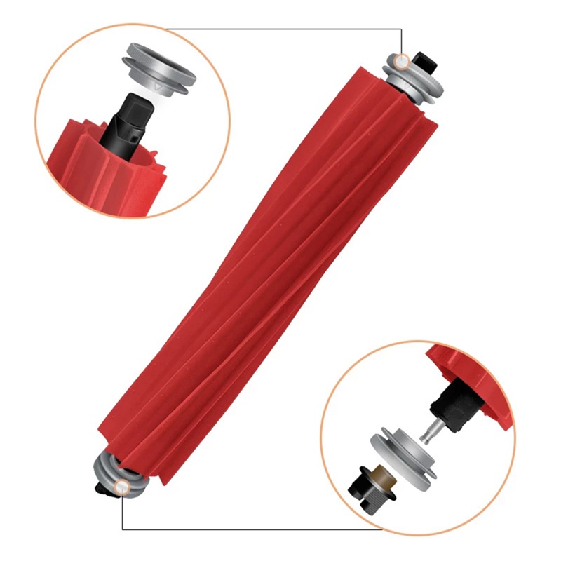 1 Bộ Túi Lọc Chổi Quét Chính &amp; Chổi Quét Hepa Cho Robot Hút Bụi Xiaomi Roborock S7 MaxV S7 MaxV Plus S7 MaxV