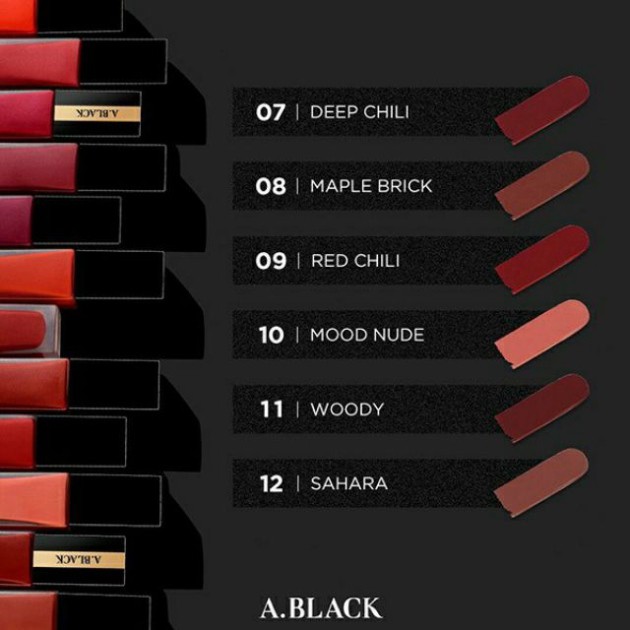 free ship Mẫu thử set 4 màu son cao cấp hiện đại Hàn Quốc A.Black Tặng Nước Hoa | BigBuy360 - bigbuy360.vn