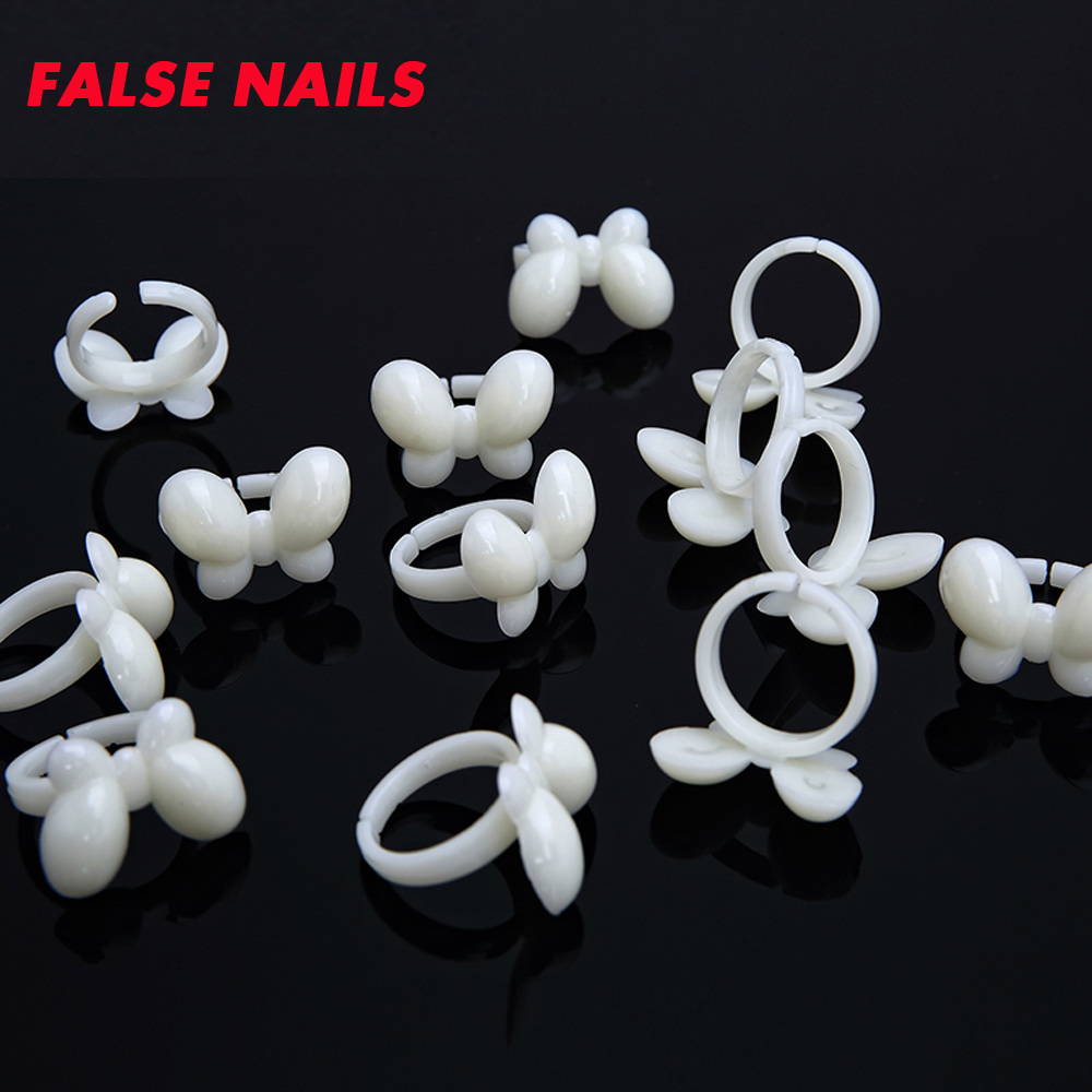 [Hàng mới về] Set 50 vòng nhẫn đánh dấu màu sơn móng tập vẽ móng nghệ thuật