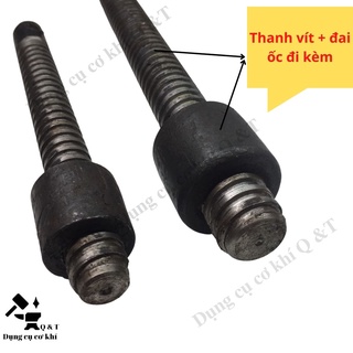 Vít me trục 25mm dài 250mm và 300mm ( có 1 đai ốc đi kèm )