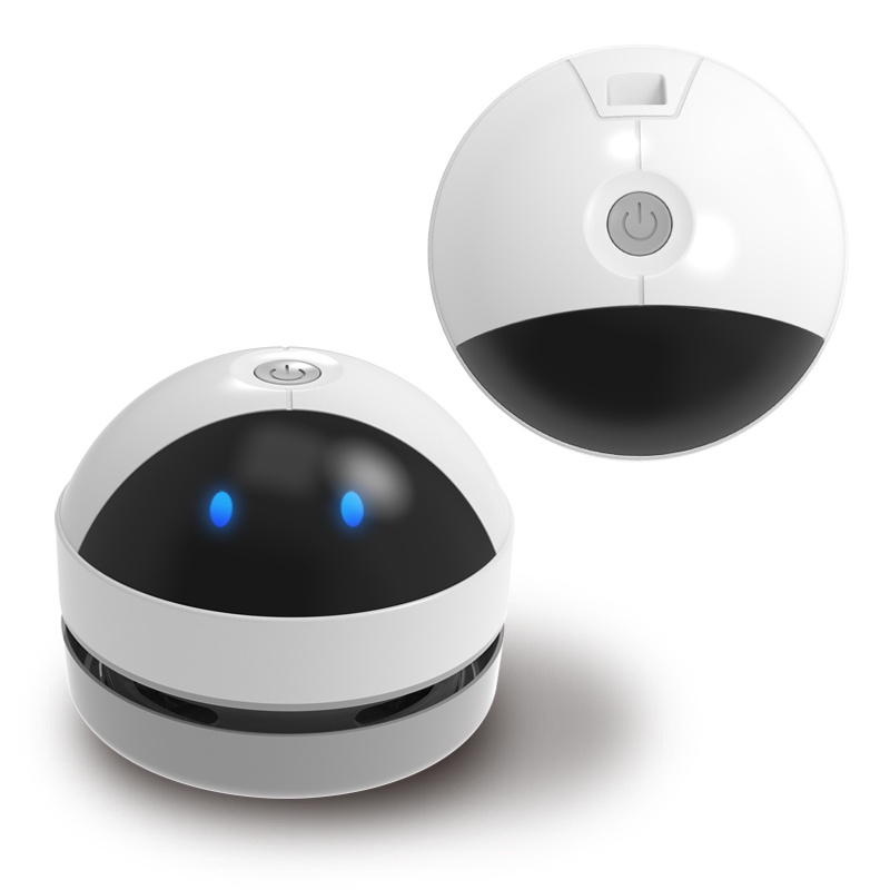 Máy Hút Bụi Mini Tự Động Để Bàn Sạc USB