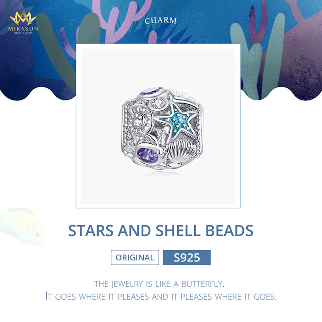 MIRASON - Charm Bạc 925 Cao Cấp - MCH028