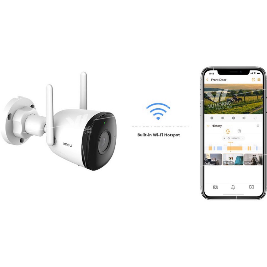 Camera imou F22P 1080P / F42P 4MP 2K / F22FP / F42FP Có mầu - ip WiFi ngoài trời