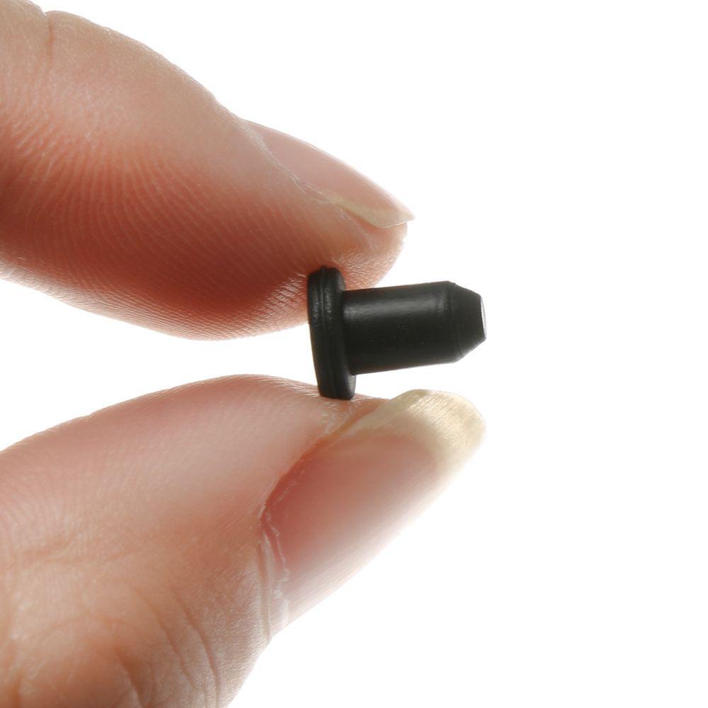 .Bộ 40 / 60 Nút Bịt Kín Bằng Silicon Đàn Hồi Cao 4mm Màu Sắc Ngẫu Nhiên