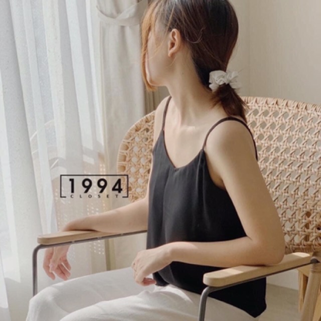 Áo 2 dây Bingshop - áo 2 dây thời trang vải đũi lụa full màu freeship | BigBuy360 - bigbuy360.vn