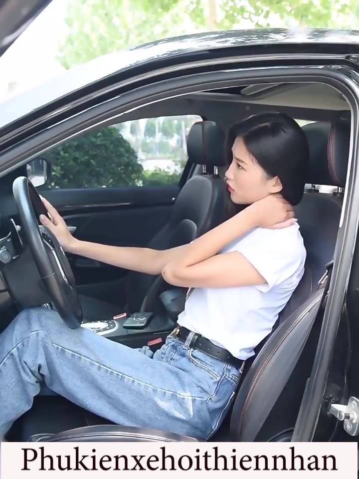 Tựa Lưng Và Gối Đầu Ô Tô Chất Liệu Da Cao Cấp, Chống Đau Mỏi Vai Gáy, Bảo Vệ Cột Sống Lưng Hiệu Quả | BigBuy360 - bigbuy360.vn