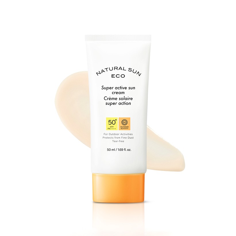 The Face Shop Natural Sun Eco Super Active Sun Cream 50ml SPF50+ PA++++