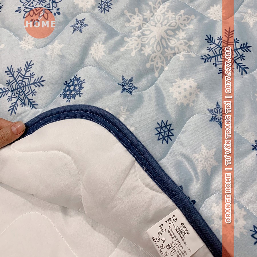 Tấm bảo vệ nệm Cotton cao cấp hàng xuất Nhật 1mx2m | Ngẫu nhiên không chọn màu